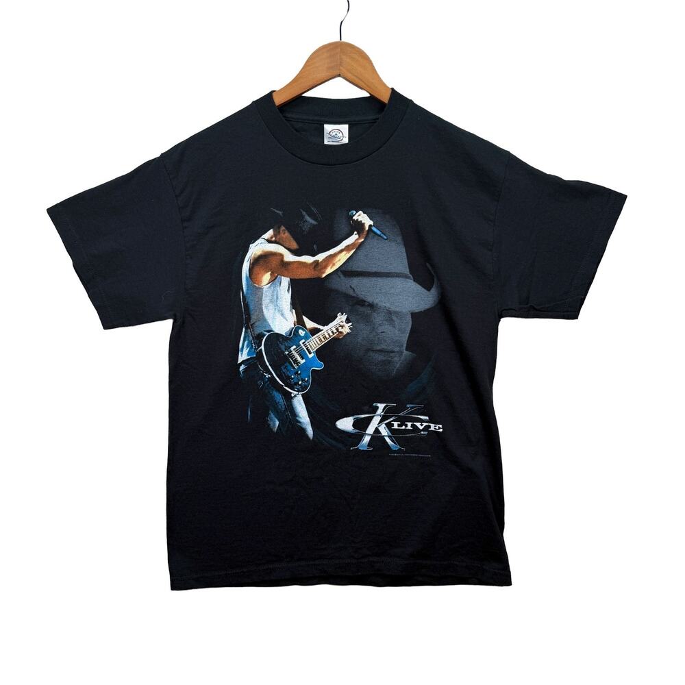 Kenny Chesney Hillbilly Rock Star 2006 Black Tour 2 Sided Country Music Shirt M